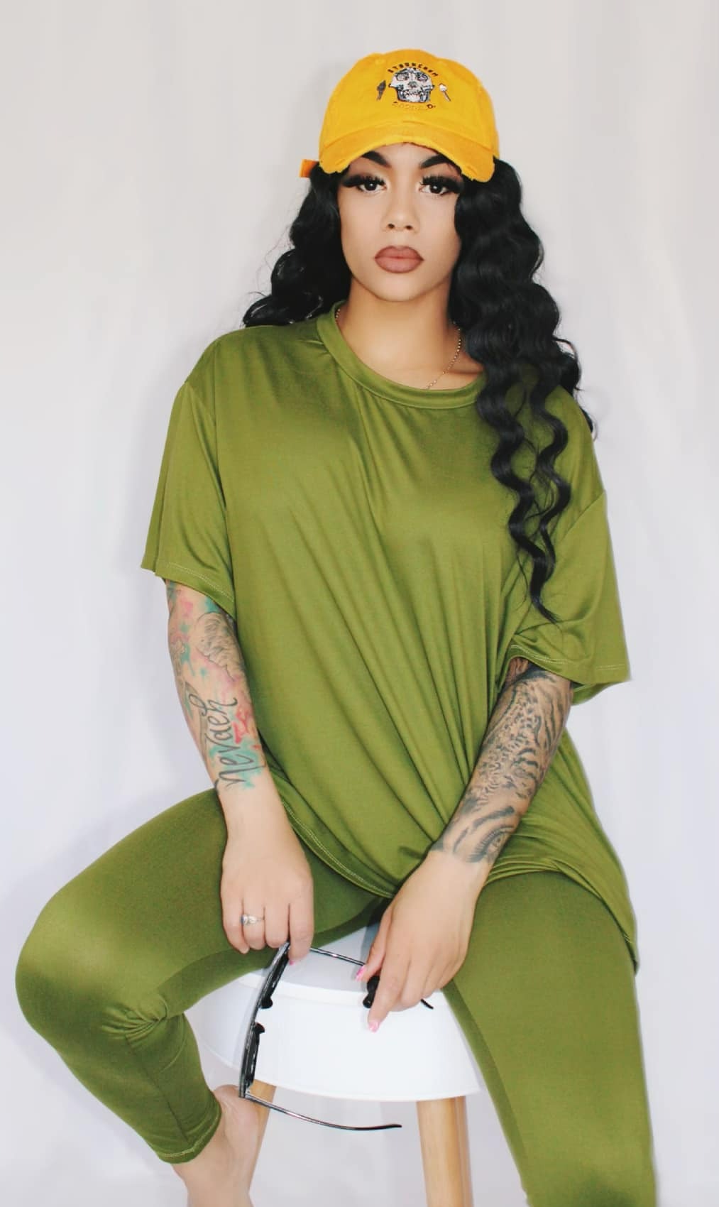 Oversized tshirt and leggings