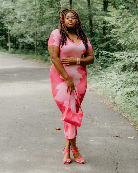 Pink Camo Dress